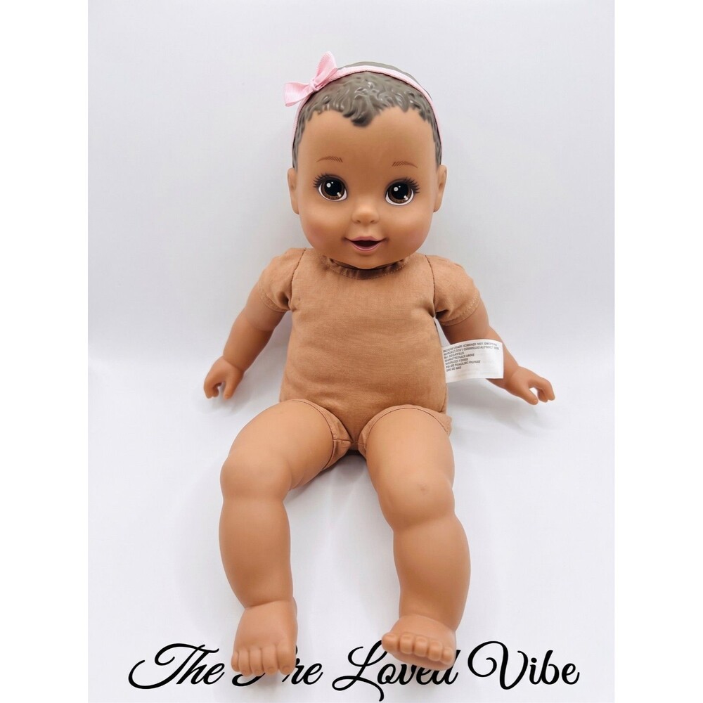 Jakks Pacific  Baby Doll Brown Hair Brown Eye Toy Nude 2022